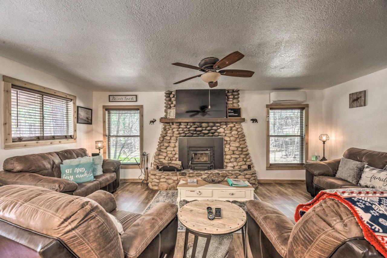 Tranquil Cabin With Stream And Deck Near Dtwn Ruidoso! Bagian luar foto