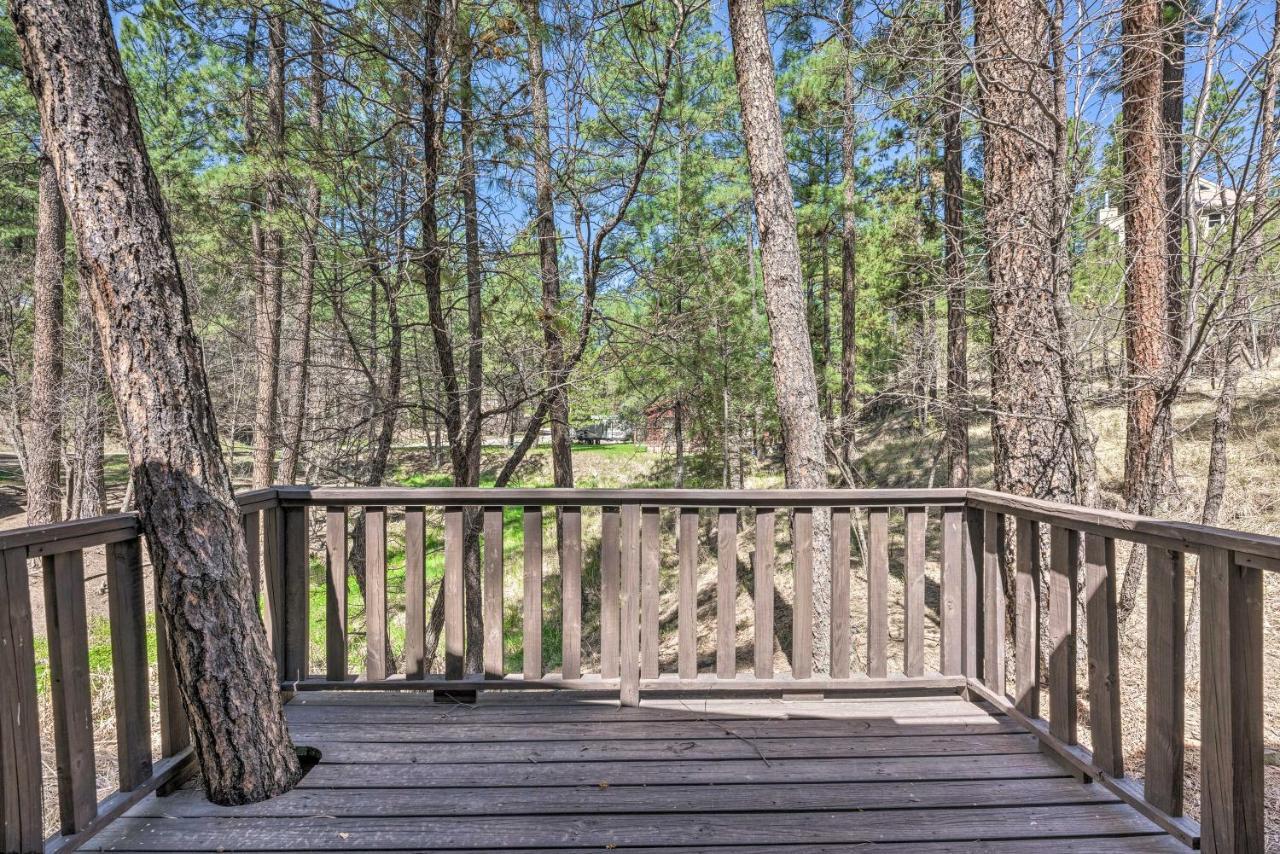 Tranquil Cabin With Stream And Deck Near Dtwn Ruidoso! Bagian luar foto